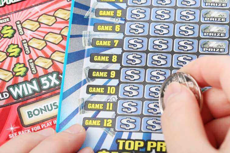 Jackpot de cartes à gratter