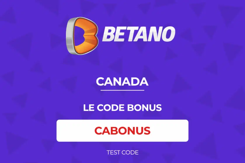 Le code bonus CABonus de Betano Canada