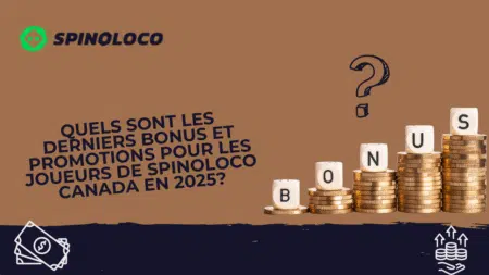 Quels sont les derniers bonus et promotions pour les joueurs de Spinoloco Canada en 2025?