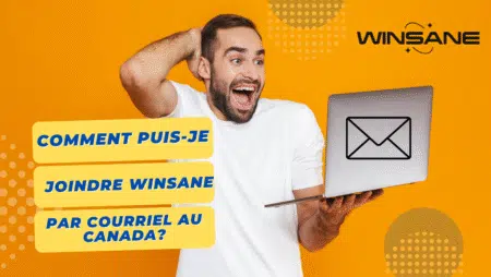 Comment puis-je joindre Winsane par courriel au Canada?